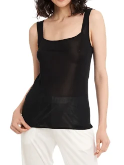 Camisole (Breite Träger)|Alle Lingerie Tops^Gattina Trägertop aus 100% Wirkseide PURE von