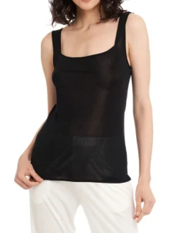 Camisole (Breite Träger)|Alle Lingerie Tops^Gattina Trägertop aus 100% Wirkseide PURE von