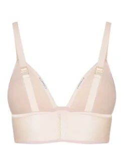 Alle Bhs^Cadolle Triangel BH GLORIA SMOCK uni von mit Seide rosa oder schwarz