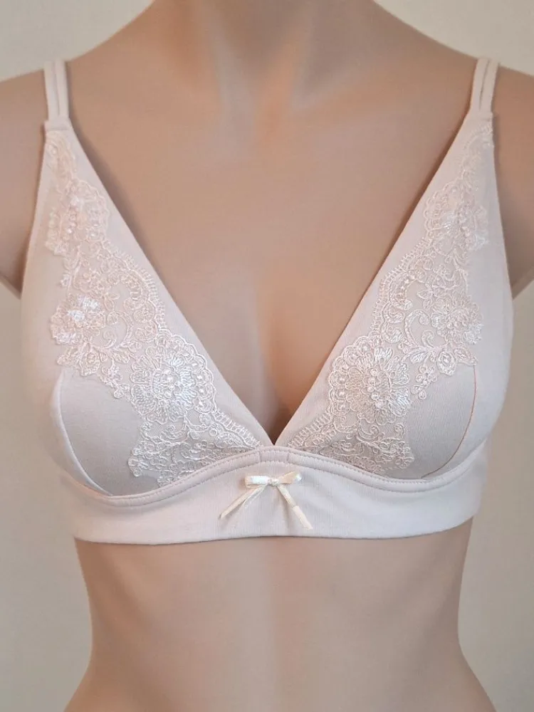 Alle Bhs^Cotton Club Triangel Bralette mit Baumwolle PIACEVOLE Cotone Candy von