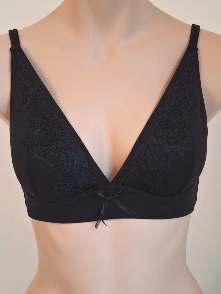 Alle Bhs^Cotton Club Triangel Bralette mit Baumwolle PIACEVOLE Cotone Candy von