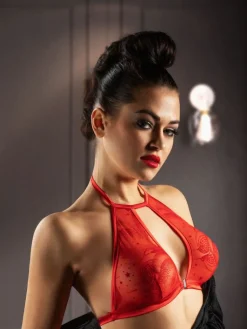 Alle Bhs^RCrescentini Triangel-BH AMOR von