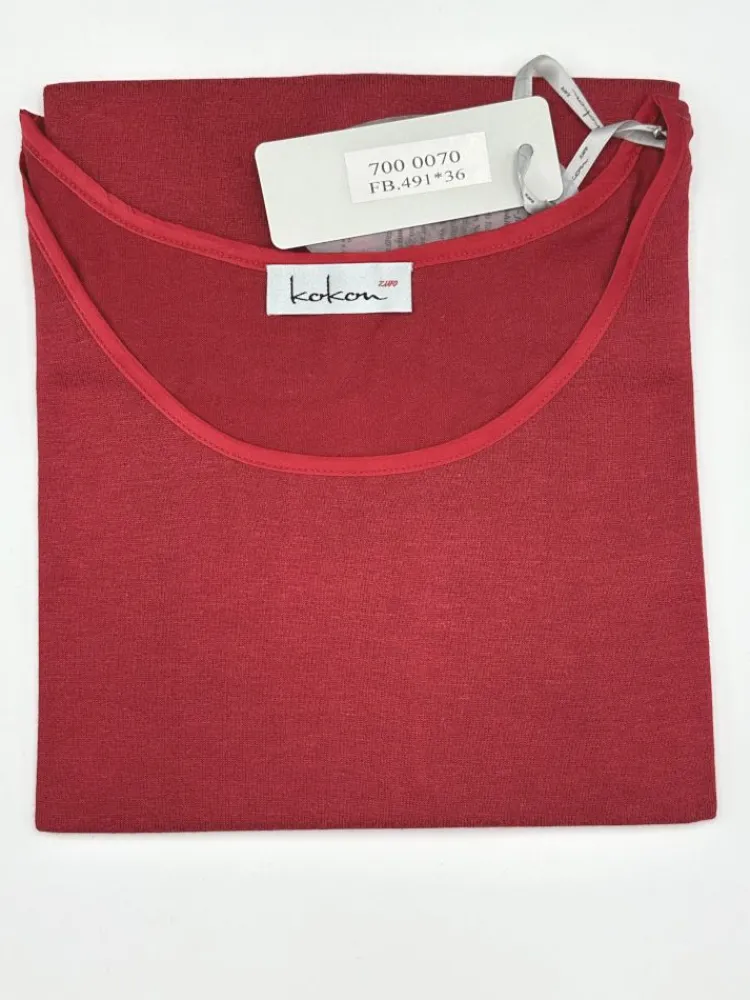 Freizeit- & Reisekleidung|T-Shirt^Kokon Zwo T-Shirt CINDA von mit Seide und Leinen