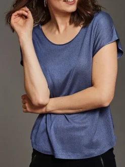 Freizeit- & Reisekleidung|T-Shirt^Kokon Zwo T-Shirt CINDA von mit Seide und Leinen