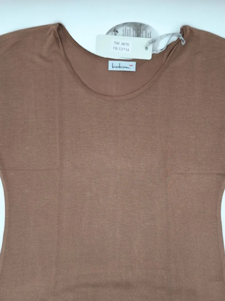 Freizeit- & Reisekleidung|T-Shirt^Kokon Zwo T-Shirt CINDA von mit Seide und Leinen