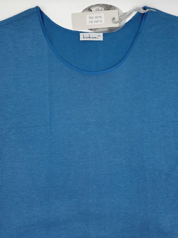 Freizeit- & Reisekleidung|T-Shirt^Kokon Zwo T-Shirt CINDA von mit Seide und Leinen