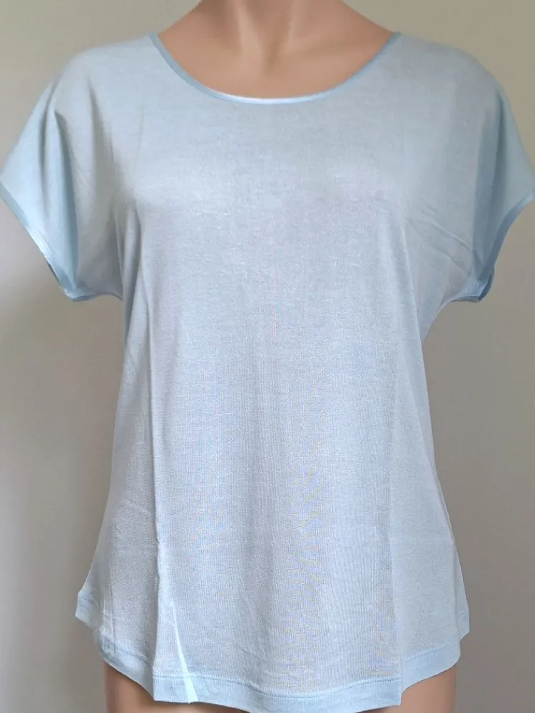 Freizeit- & Reisekleidung|T-Shirt^Kokon Zwo T-Shirt CINDA von mit Seide und Leinen