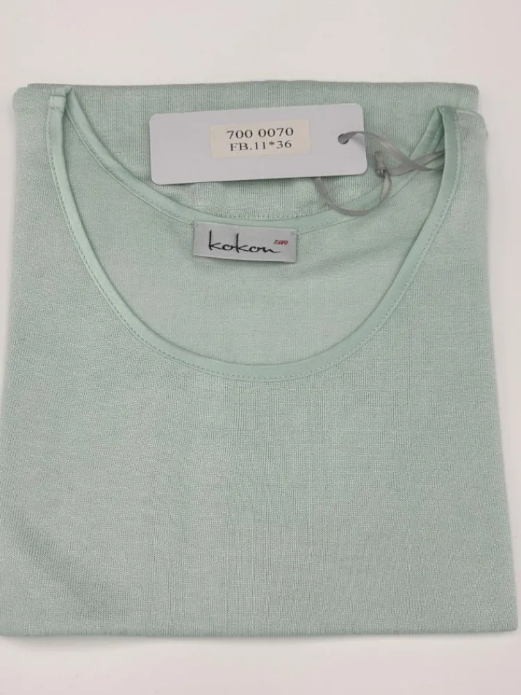 Freizeit- & Reisekleidung|T-Shirt^Kokon Zwo T-Shirt CINDA von mit Seide und Leinen