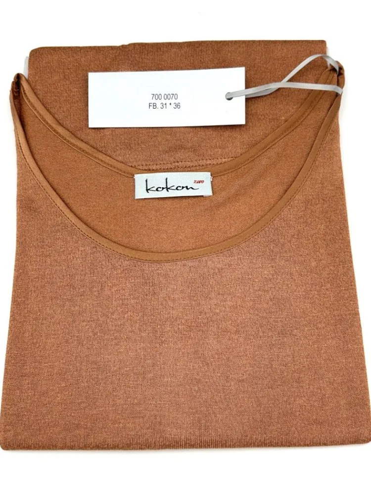 Freizeit- & Reisekleidung|T-Shirt^Kokon Zwo T-Shirt CINDA von mit Seide und Leinen