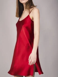 Unterkleider Mit Seide|Kurze Unterkleider^Eva B. Bitzer Unterkleid 100% Seide KLASSIK SATIN von