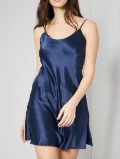 Unterkleider Mit Seide|Kurze Unterkleider^Eva B. Bitzer Unterkleid 100% Seide KLASSIK SATIN von