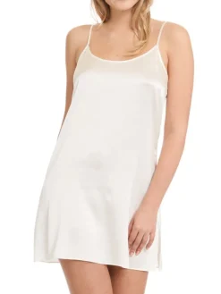 Kurze Unterkleider|Seiden Basics^Gattina Unterkleid SEDUZIONE DI SETA Stretchseide von