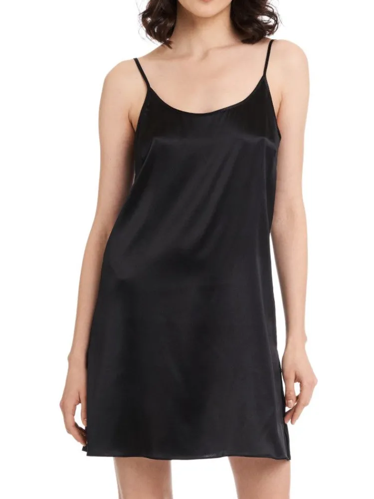 Kurze Unterkleider|Seiden Basics^Gattina Unterkleid SEDUZIONE DI SETA Stretchseide von
