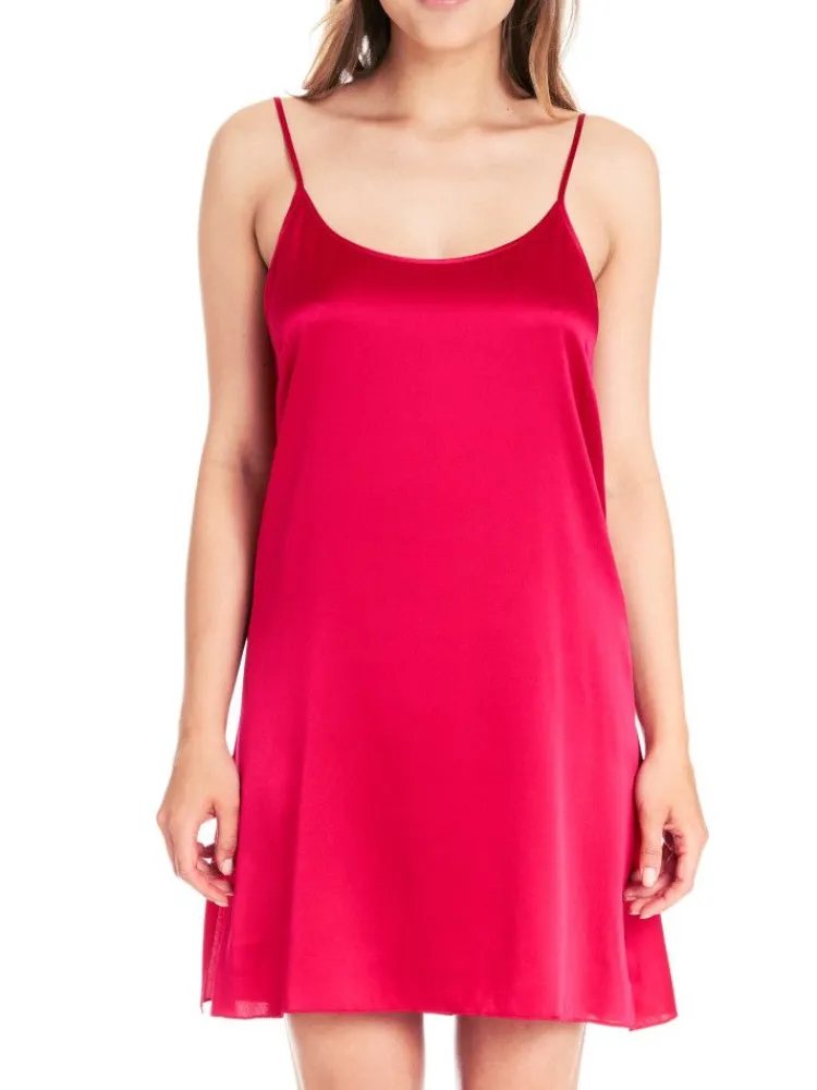 Kurze Unterkleider|Seiden Basics^Gattina Unterkleid SEDUZIONE DI SETA Stretchseide von