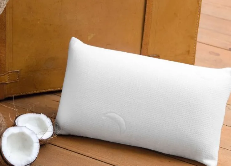 Nackenstützkissen & Körnerkissen^HEFEL Visco SPORT REISEKISSEN Nackenkissen von weiß