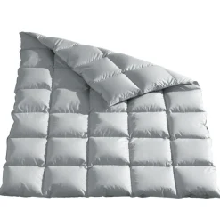 Daunendecken|Winterdecken^Hu00e4ussling Winterdecke MOSCHUS ROYAL warm von Häussling Füllung 100% Daune silbergrau