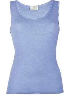 Wolle-Seide Tops|Camisole (Breite Träger)^Madiva Wolle-Seide Camisole Top RUGIADA SL pflanzlich gefärbt von Ecofuture®