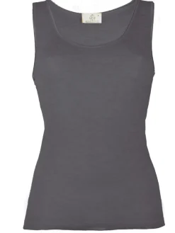 Wolle-Seide Tops|Camisole (Breite Träger)^Madiva Wolle-Seide Camisole Top RUGIADA SL pflanzlich gefärbt von Ecofuture®