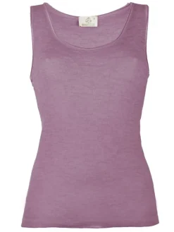 Wolle-Seide Tops|Camisole (Breite Träger)^Madiva Wolle-Seide Camisole Top RUGIADA SL pflanzlich gefärbt von Ecofuture®