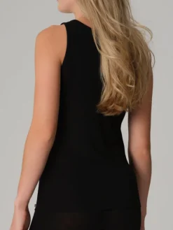 Wolle-Seide Tops|Camisole (Breite Träger)^comazo | earth Wolle-Seide Camisole UNTERHEMD 7501 comazo|earth schwarz oder rosa