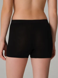 Wolle-Seide Slip|Alle Slips^comazo | earth Wolle-Seide Jersey Panty 7501 uni comazo|earth schwarz oder rosa