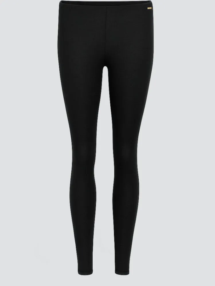 Leggings|Wolle-Seide Leggings^comazo | earth Wolle-Seide Leggings 7501 comazo|earth schwarz