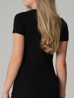 T-Shirt|Wolle-Seide Shirts^comazo | earth Wolle-Seide Rundhals T-SHIRT 7501 comazo|earth schwarz oder rosa