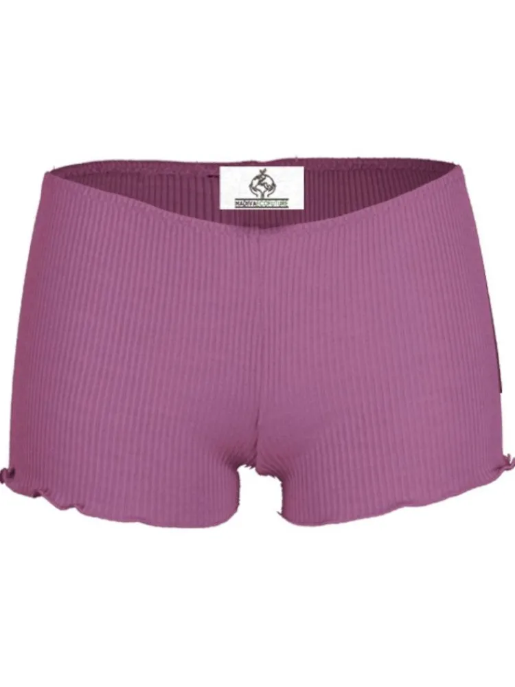 Wolle-Seide Slip|Alle Slips^Madiva Wolle-Seide Slip BREEZE SHORT gerippt uni von Ecofuture®