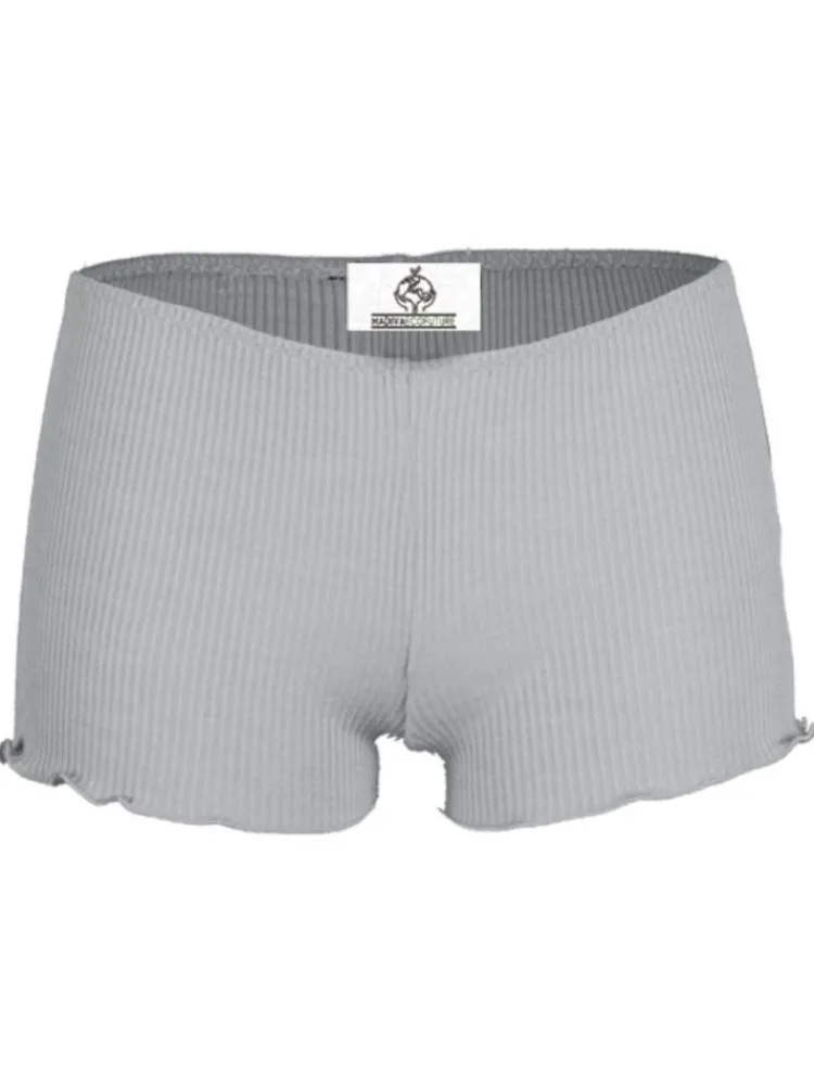 Wolle-Seide Slip|Alle Slips^Madiva Wolle-Seide Slip BREEZE SHORT gerippt uni von Ecofuture®