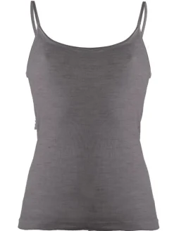 Wolle-Seide Tops|Spaghettiträger Tops^Madiva Wolle-Seide Spaghetti Top RUGIADA S/S edel Ecofuture®
