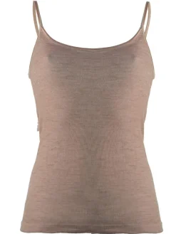 Wolle-Seide Tops|Spaghettiträger Tops^Madiva Wolle-Seide Spaghetti Top RUGIADA S/S pflanzlich gefärbt von Ecofuture®