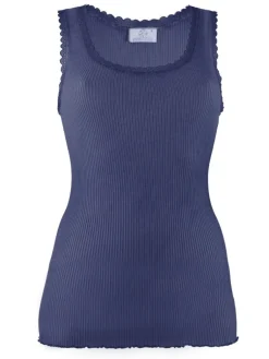 Wolle-Seide Tops|Tops Mit Spitze^Madiva Wolle-Seide Unterhemd BREEZE S/L gerippt von Ecofuture®